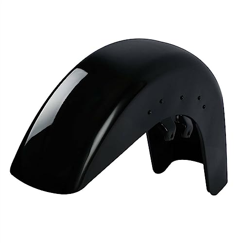 フェンダーカバー オートバイ フロント フェンダー 塗装 ブラック に適合するハーレー ツーリング に適合するロード キング グライド に適合するエレクトラ ストリート 1989-2013 2012 2011 2010 2009 2008