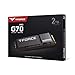 TEAMGROUP T-Force G70 PRO Aluminum Heatsink 2TB DRAM SLC Cache 3D TLC NAND NVMe InnoGrit PCIe Gen4x4 M.2 2280 Gaming Internal SSD Works with PS5 Read/Write 7400/6800 MB/s TM8FFH002T0C128