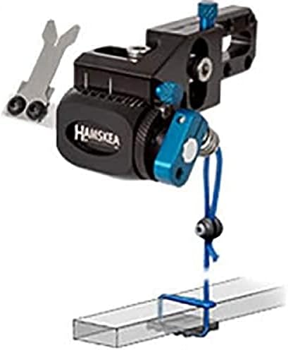 Hamskea Archery Solutions Hybrid Hunter Pro Right-Hand Black/Blue Accents Micro Tune Arrow Rest (210071)