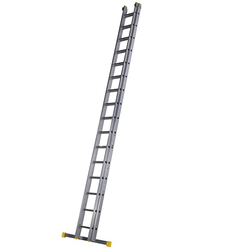 Werner Aluminium Double Section Extension Ladder Box Section 4.7m, 57711520