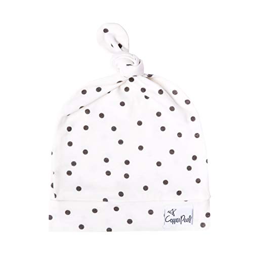 Baby Beanie Hat Top Knot Stretchy Soft"Willow" By Copper Pearl #TOP25