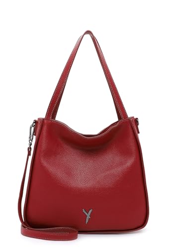 Sac shopper Gitty Darkred Suri Frey - Sac à épaule rouge foncé élégant pour femme