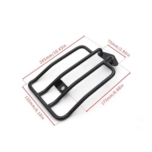 Porte-bagages moto en acier pour XL883 XL1200 X48 2004-2015