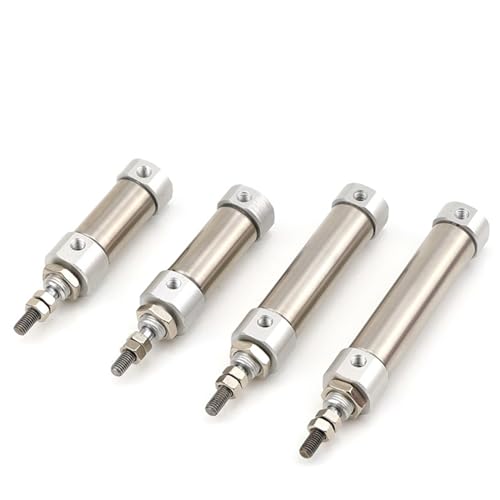 Cilindro neumático CDJ2B de 16mm: alta precisión y resistencia en acero inoxidable 3