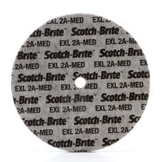 Scotch-Brite EXL UNITIZED Wheel, XL-UW, 2A Medium, 14 in X 1 in X 1-1/4 in, 1 EA/CASE