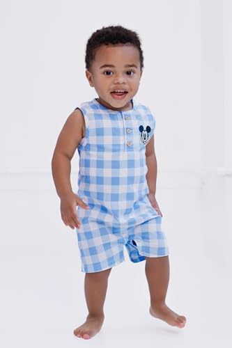 Disney Sleeveless Romper Newborn to Toddler Sizes (0-3 Months - 5T)