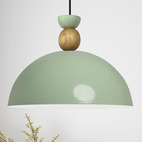 bamyum Yimpe Suspension Luminaire en Metal de 30 cm, Plafonnier Vintage, Lustre Salon, Cuisine, Chambre, Salle à Manger, Couloir Lampe Ronde E27, Suspension...