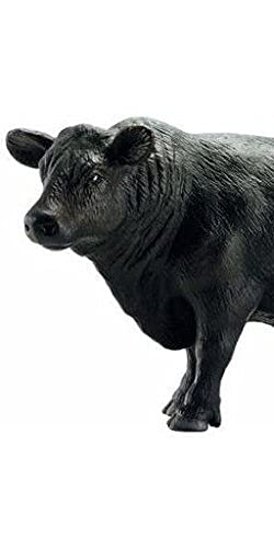 SCHLEICH Black Angus Bulle - Detailgetreue Bauernhof-Spielfigur, 14 X 4 X 7 Cm, Ab 3 Jahre