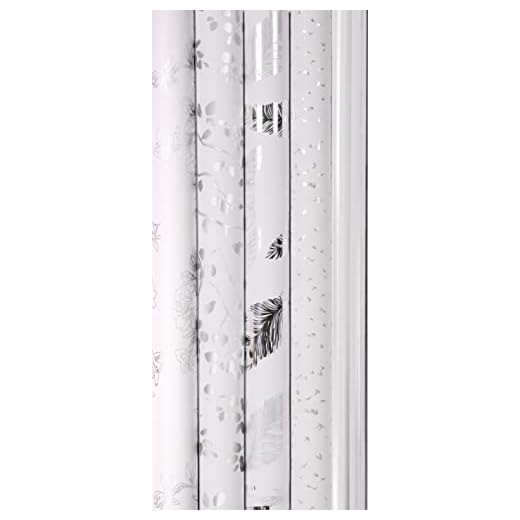 Maildor 211825C - Rollo de papel de regalo (2 x 0,7 m), color blanco