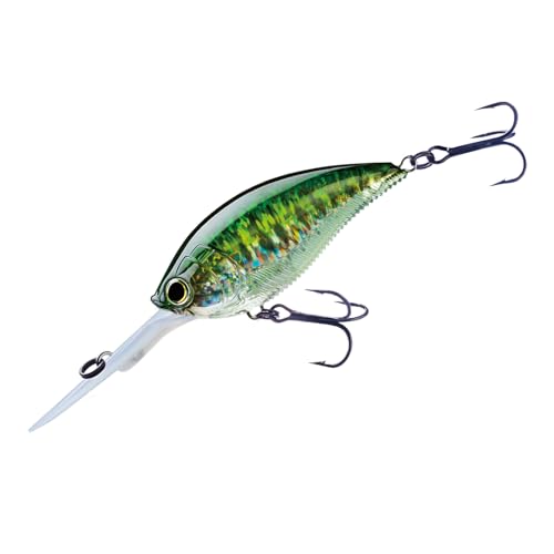 Yo-Zuri 3DB Deep Crank Floating Diver Lure, Prism Baby Bass, 2-3/4-Inch