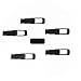 Generica Pack 6 Cubierta Webcam Tapa Webcam Cubierta Anti Espias - Webcam Cover Slider - Cubierta Deslizable De Webcam Negra - Ideal para Teletrabajo