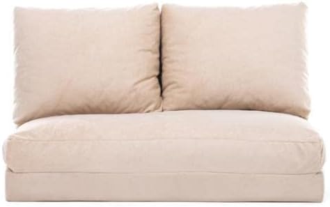 Pafu Taida Double Back 5 Stage Folding Bed Reclining Chair - Cream