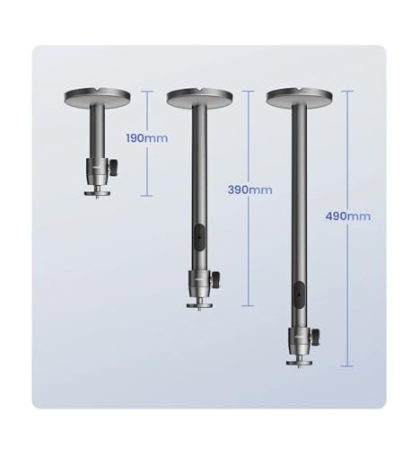 Soporte Universal Techo Pared 1/4 con Rotación Ajustable Metálica 4