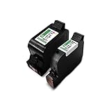 Contenu de la livraison et de la gamme: 2x Cartouche (1x Black/Noir avec env. 42ml, 1x Color/Couleur avec env. 39ml), Information sur la portée à 5% de couverture