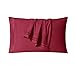 Clara Clark Bed Sheets, Premier 1800 Series 4 Piece Bed Sheet Set, Deep Pocket, Wrinkle, Fade, Stain Resistant, Luxury Soft Bedding Sheets & Pillowcases, Queen, Burgundy Red
