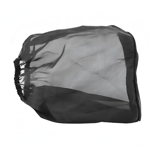 Image of Air Filter Cover for Car Cold Air Intake Filter Cover Wrap Dustproof, Air Intake Filter Sock Cover for Harley Touring, Universal for High Flow Air Intake Filters (S)