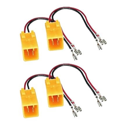 IPNOSIS Kit 4 Casse IP-01165 per Fiat Croma dal 2005 in poi con 2 Supporti Anteriori, 2 Supporti Posteriori e 4 Connettori