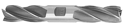 Drill America BRCF216 HSS 4 Flute Double End, Mill, 31/64"
