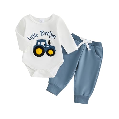 Beauace Baby Jungen Winter Kleidung (Blau, 3-6 Monate)
