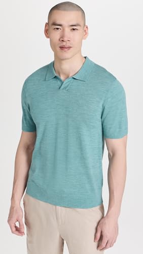 Vince Men's Merino Johnny Collar Shirt2