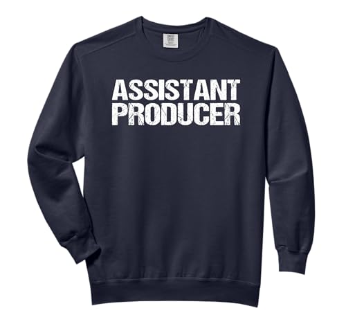 Assistant Producer Shirt Film Crew Film Staff Movie Gift Comfort Colors Adult Sweatshirt