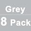 Grey 8 Pack