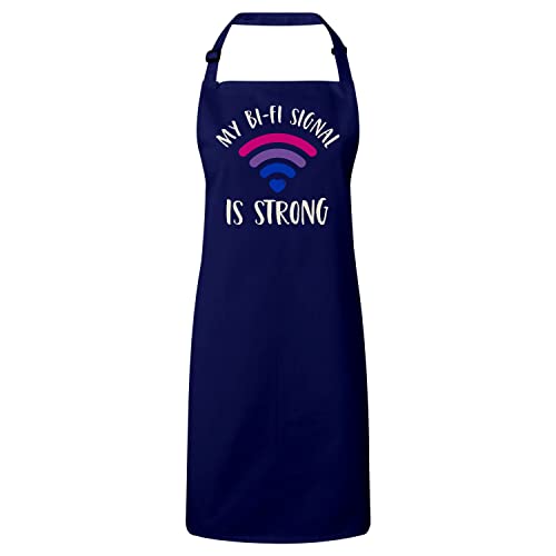 Tablier cuisine My Bi-fi Is Strong cadeau LGBTQ+ original pour passionné de cuisine