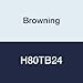 Browning H80TB24 Roller Chain Sprocket, Single Strand, Taper Bore, Bushed, Hardened Steel, 80 Pitch, 24 Teeth