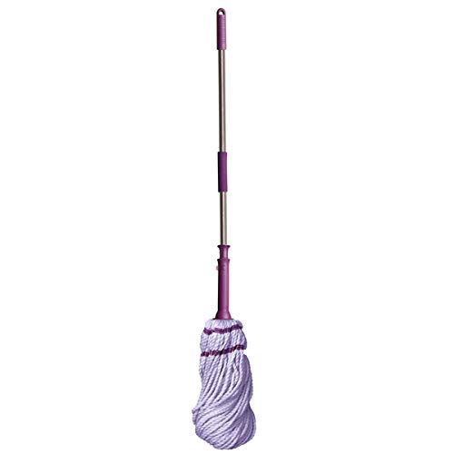 YORK Microfiber Twist and Squeeze Mop with Long Handle - High Absorbent Microfiber, 360° Rotating Head for Wet & Dry Surfaces, Floor Cleaning Mop (081200) (B08XQNNBDY) Amazon Price History, Amazon Price Tracker
