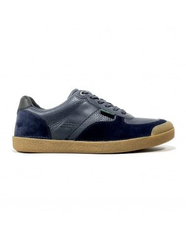 Kickers Trino Marine en taille 45, les baskets basses confortables pour homme
