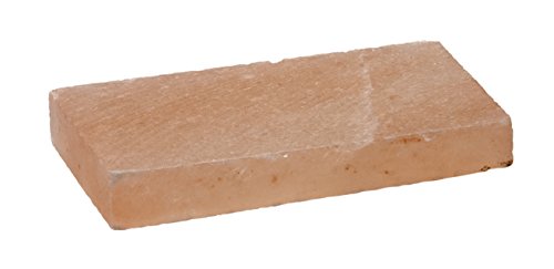 RÖSLE Aromaplanke Salz Sansibar 2-tlg., Hochwertige Salzplanken für Salzaroma im Grillgut, mehrfach verwendbar, Naturprodukt, 20 x 10 cm