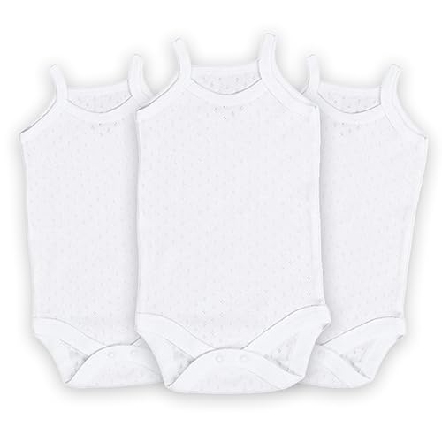 Novibaby 3'lü Jakarlı İp Askılı Bebek Body Zıbın Çıtçıtlı 100%…