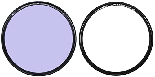 Filtre magnétique neutre Kase Wolverine 72mm pour éviter les dérives couleur