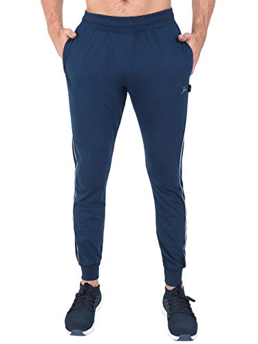 Image of Zeffit Men's Pc Cotton Ankle Grip Track Pant