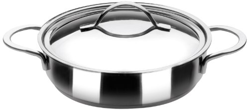 IBILI - Tartera con tapa noah, 18 cms, Acero inoxidable 18/10, Apta para induccion