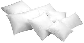Todocama 2-pak wypełnienia poduszek, wypełnienie z silikonowanych włókien kanalikowych, hipoalergiczne, (wszystkie dostępne rozmiary), 2 sztuki (45 x 45 cm)