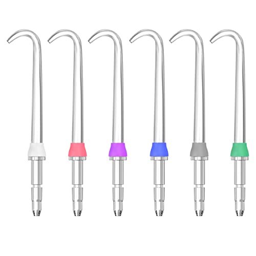 Image of Replacement Heads for Waterpik Water Flosser (6 Implat Denture Tips)