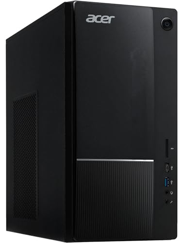 Image of acer Aspire Business Desktop (Intel i5-14400, 16GB DDR5, 1TB PCIe SSD, Intel UHD 730, 300W PSU, WiFi 6E, Bluetooth 5.3, RJ-45, 2 HDMI, Win 11 Pro) (Renewed)