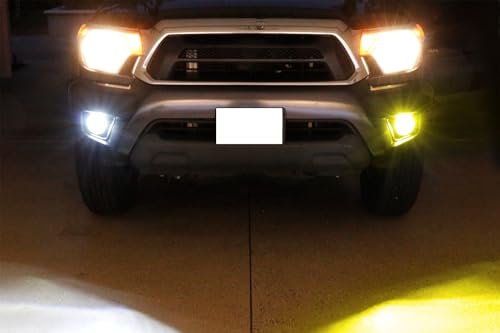 Lámpara LED antiniebla dual color 20W para auto miniatura 6