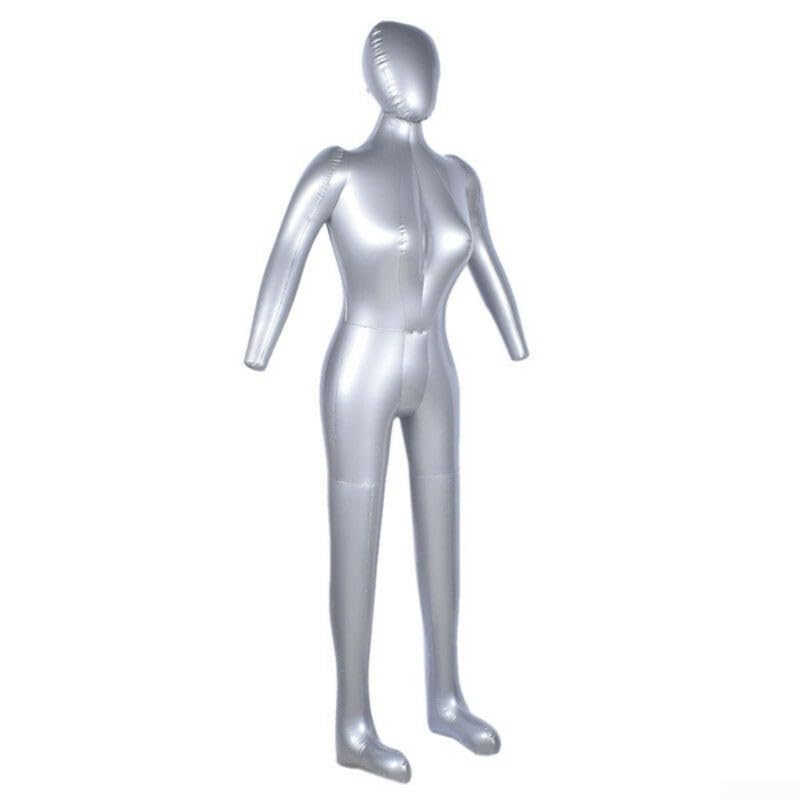 Niceminiwall Mannequin gonflable pour femme - Modèle de mannequin - Aspect professionnel - 165 cm de haut - En PVC - Pour femme