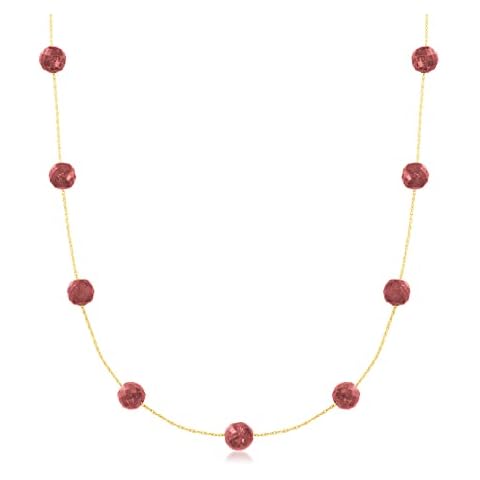 Ross-Simons Ruby Bead Necklace Cover