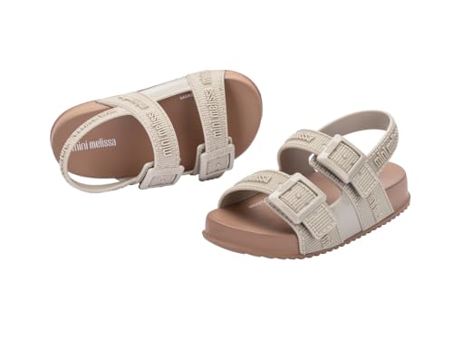 Image of mini melissa Cozy Jelly Sandals for Toddlers & Little Kids - Summer Sandal w /Adjustable Back Strap, Jelly Shoes for Girls & Boys