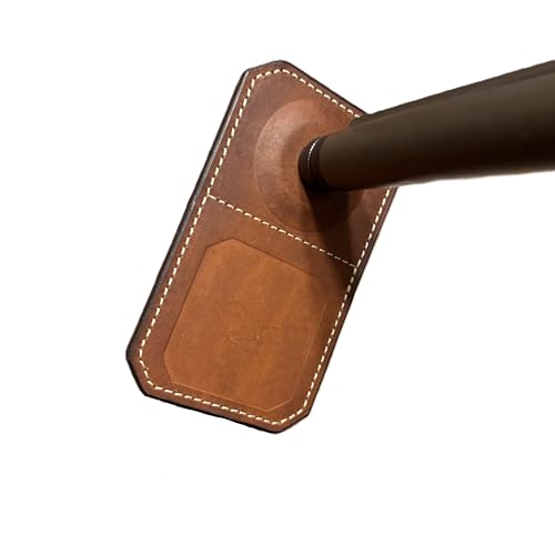 Handmade Magnetic Leather Barrel Rest for Shotguns, Sporting Clays Accessories, Trap Shooting Accessories, Skeet Shooting and Five Stand Muzzle Rest Outdoor Hunting, Toe Pad, Barrel Pad Rest
