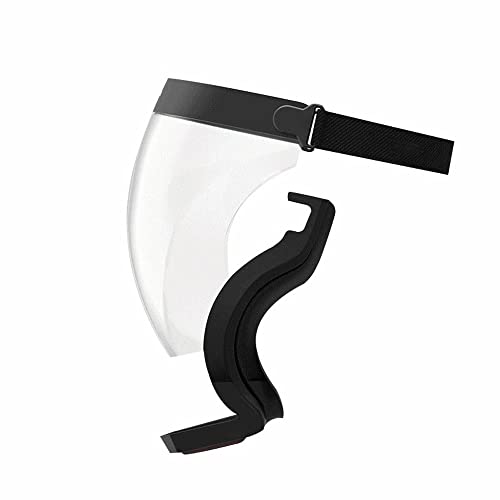 Laurio Proteção facial de ciclismo com isolamento de proteção à prova de poeira Proteção de alta tra