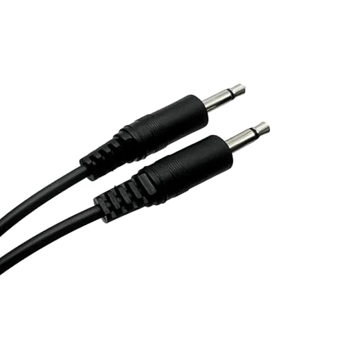 Cable Mono Jack 3.5mm Macho a Macho 5FT 2Pack miniatura 3