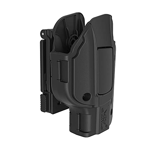 Glock 19 Belt Clip Holster, OWB Holster for Glock 19 G23 G32 Gen 1-4 G19 gen 5, Right Handed Outer Belt, Concealed Carrying Case for 1.5-2.25 Inch Belt