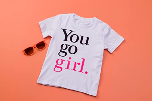 Cricut Youth T-Shirt Blank, Crew Neck, Large, White - Image 4