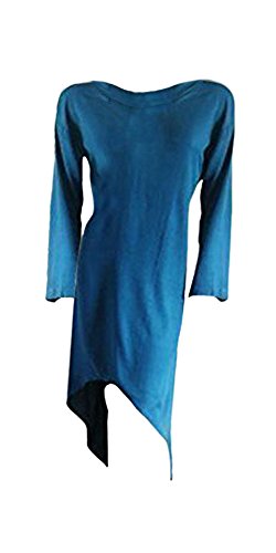 Kaftans azul talla 36 para mujer una túnica playera cómoda de verano