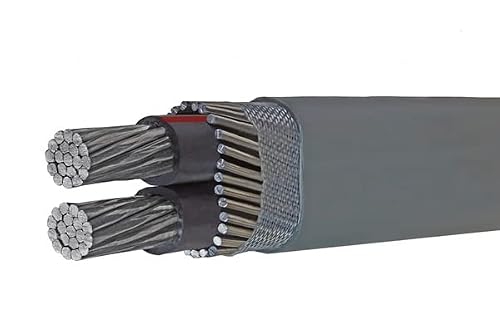 2-2-4 Aluminum Seu Cable 600V Service Entrance Wire (1000Ft) #TOP4