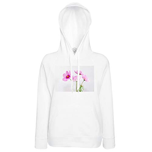 Sweat à capuche fleur roses confortable pour éviter le froid avec style